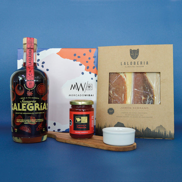 Regalo Gourmet "¡Alegría! Sangría y Aperitivo español"