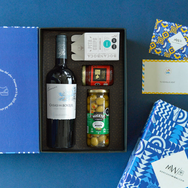 Regalo gourmet "Vino a compartir"